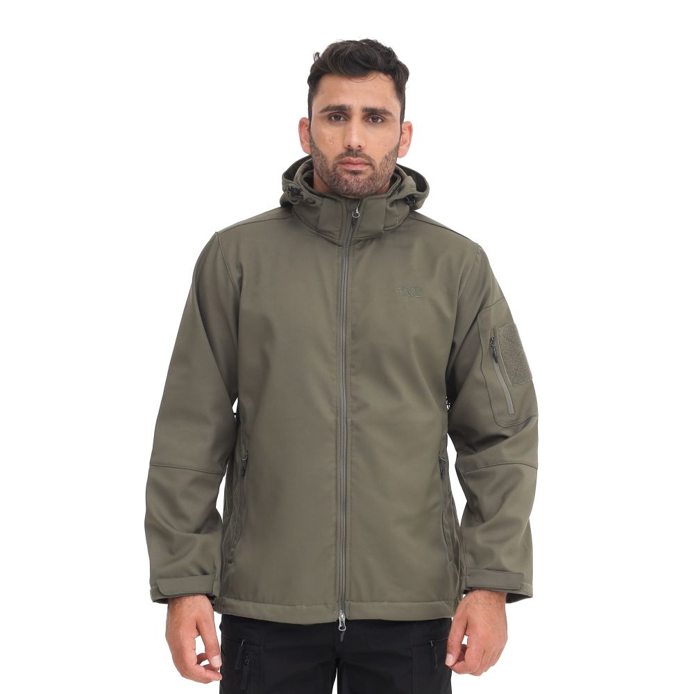 Eiger Mens Combat Tactical Softshell Jacket