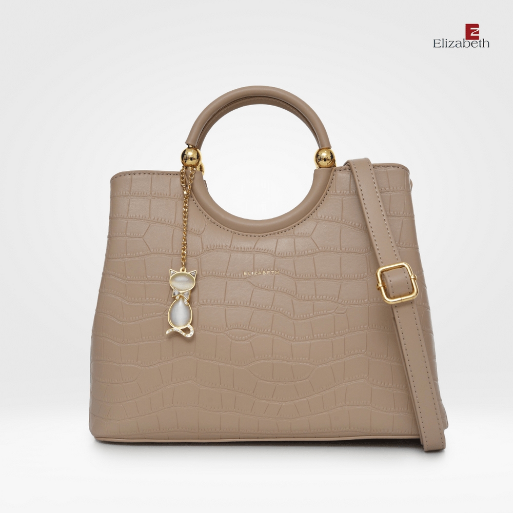 Elizabeth Bags Tas Elizabeth Veata Handbag Cream