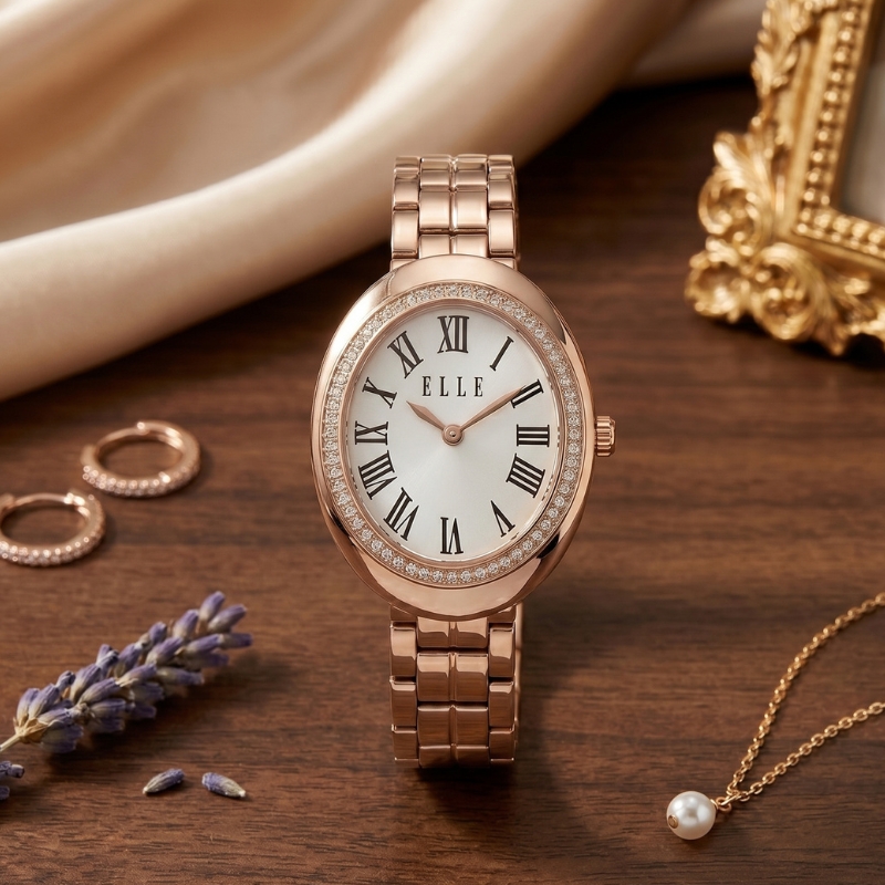 ELLE Jam Tangan Wanita ELLE Eternelle EL013-6RG01B12