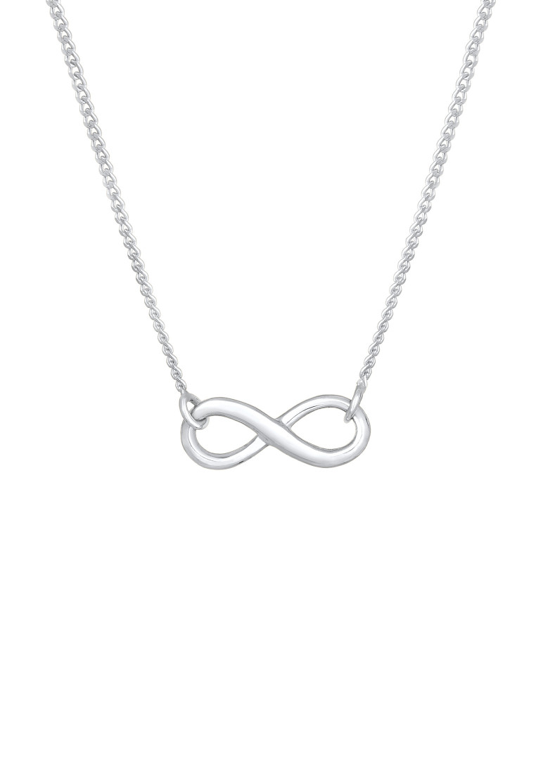 Elli Germany Kalung Necklace Perak 925 Wanita Infinity Korea Style