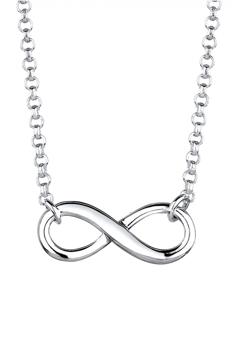 Elli Germany Kalung Choker Necklace Perak 925 Wanita Infinity Korea Style