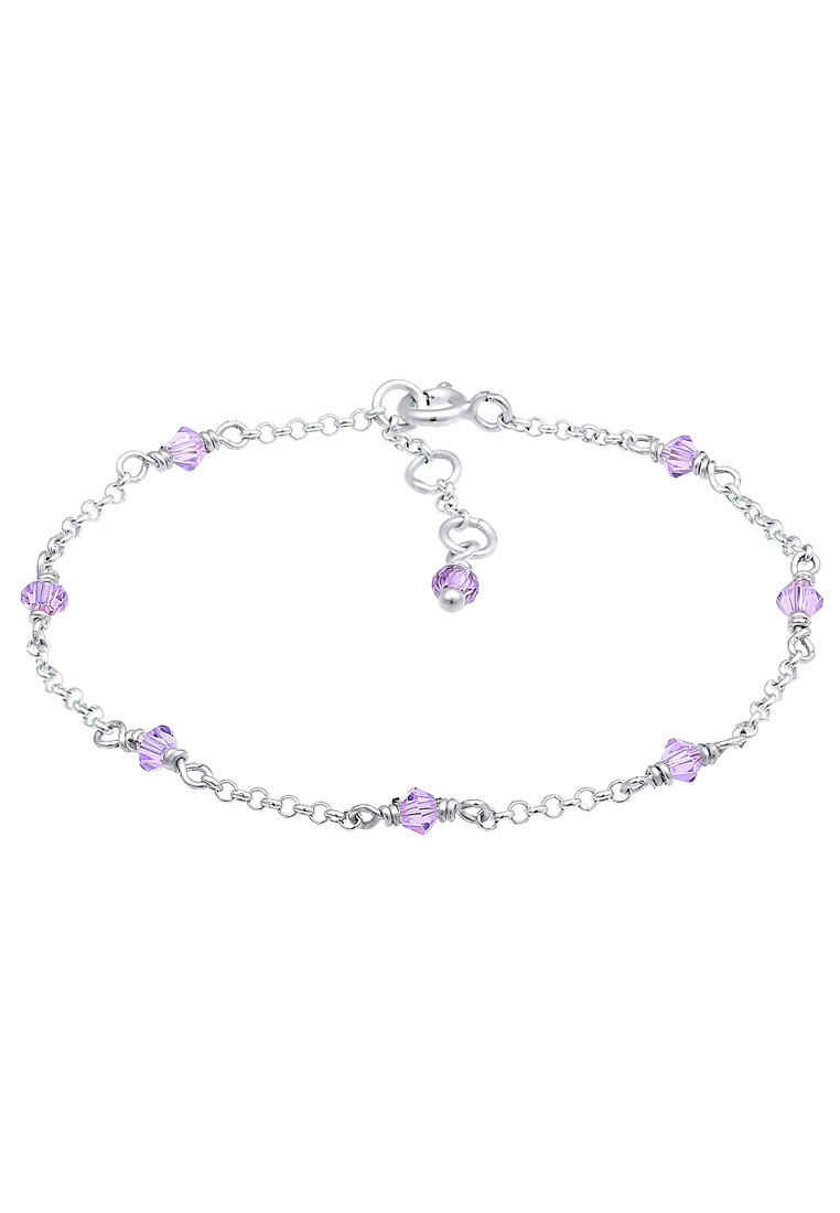 Elli Jewelry Kids Gelang Bracelet Perak 925 Anak Bola Kristal Korea Style
