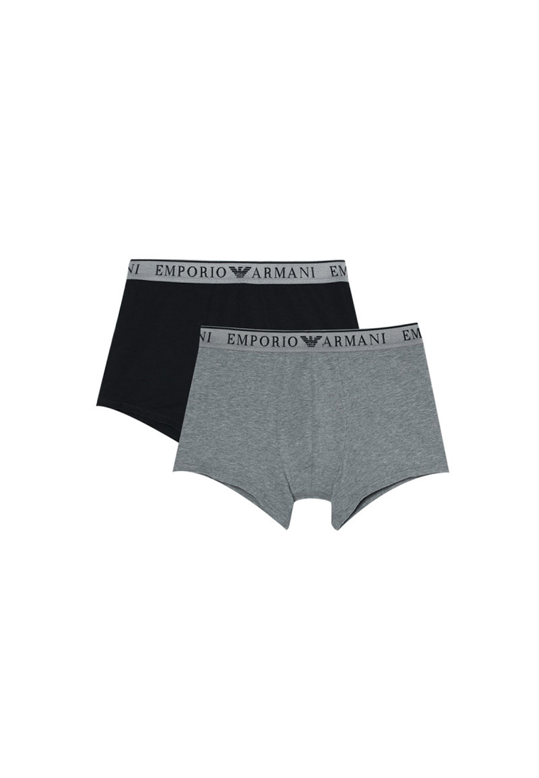 Emporio Armani Men's Underwear in Two Sets Black and Mel Gray EM000252 AF10776