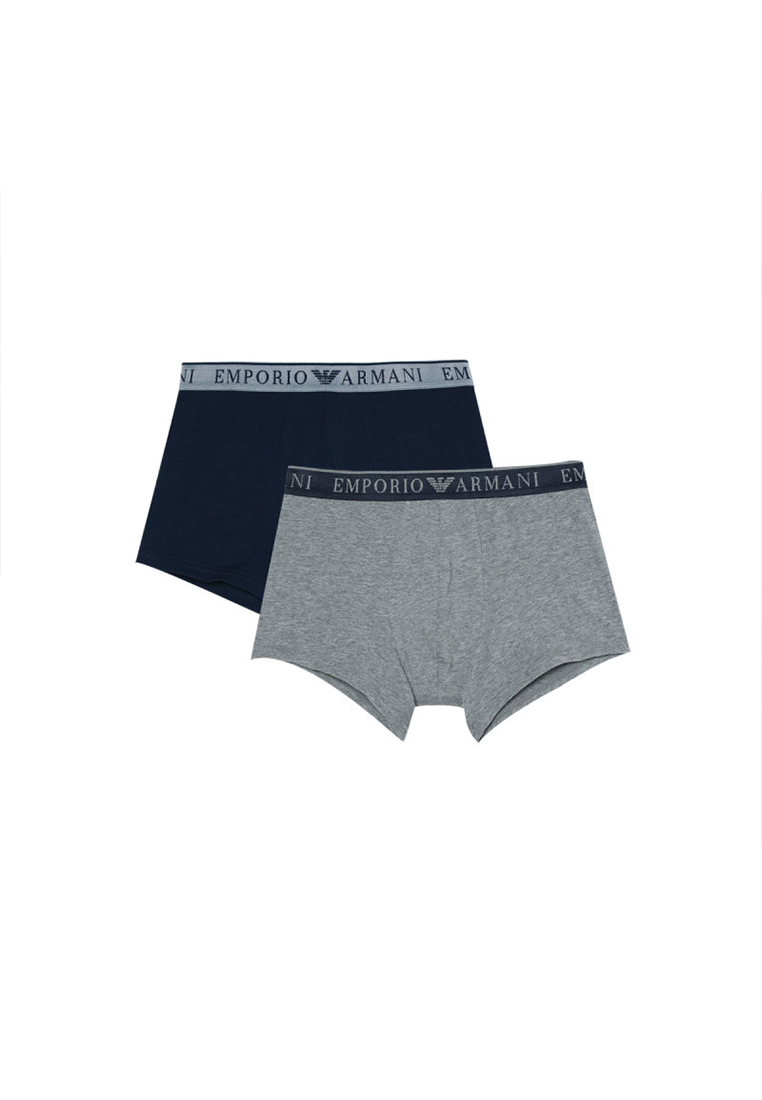 Emporio Armani Men's Underwear in Two Sets Blue and Mel Gray EM000252 AF10776