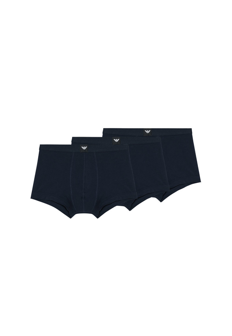 Emporio Armani Men's Underwear Three Pack in Blue EM002205 AF14987