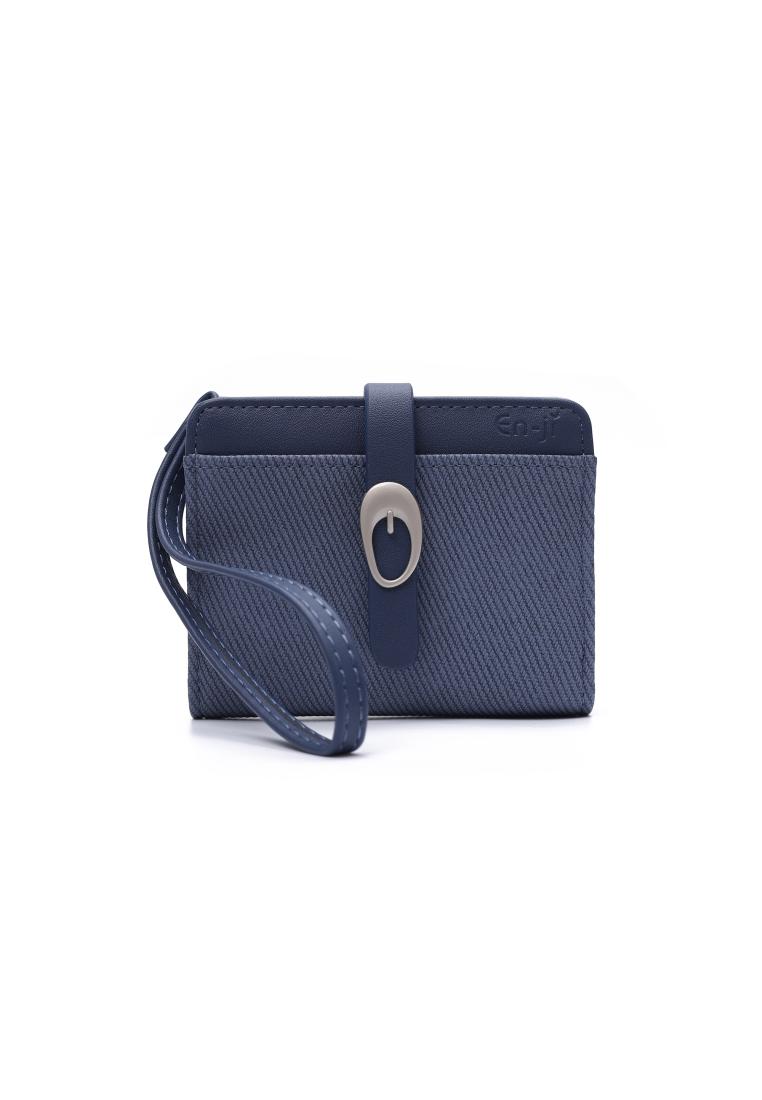 Enji En-Ji Yagi Wallet Wanita Warna Denim