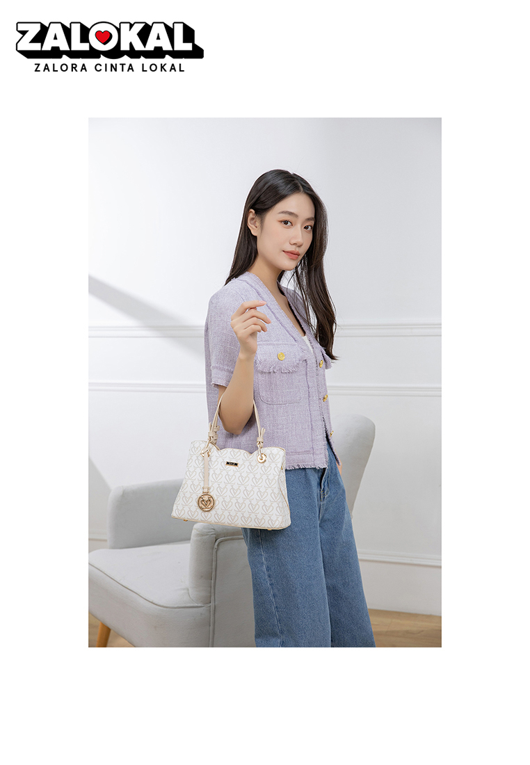 Enji En-ji Jihe Handbag - Cream