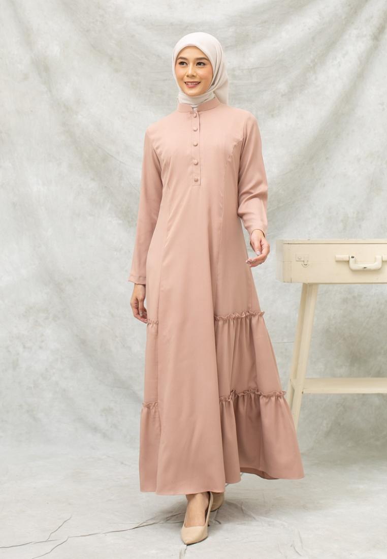 EPC Eddy P Chandra EPC Gamis Malika - Light Brown - Essential Collection