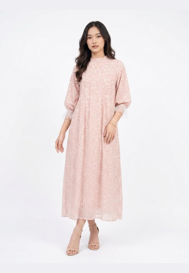 Eprise Gamis Lengan 3/4 Pink FP720C | Gamis Wanita