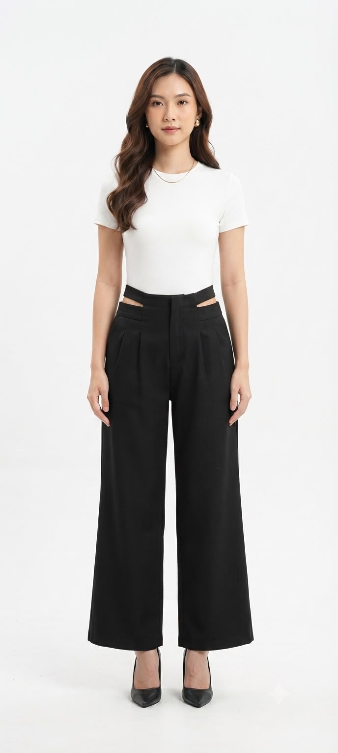 Eprise Bottom Panjang Black LP20 | Celana Wanita