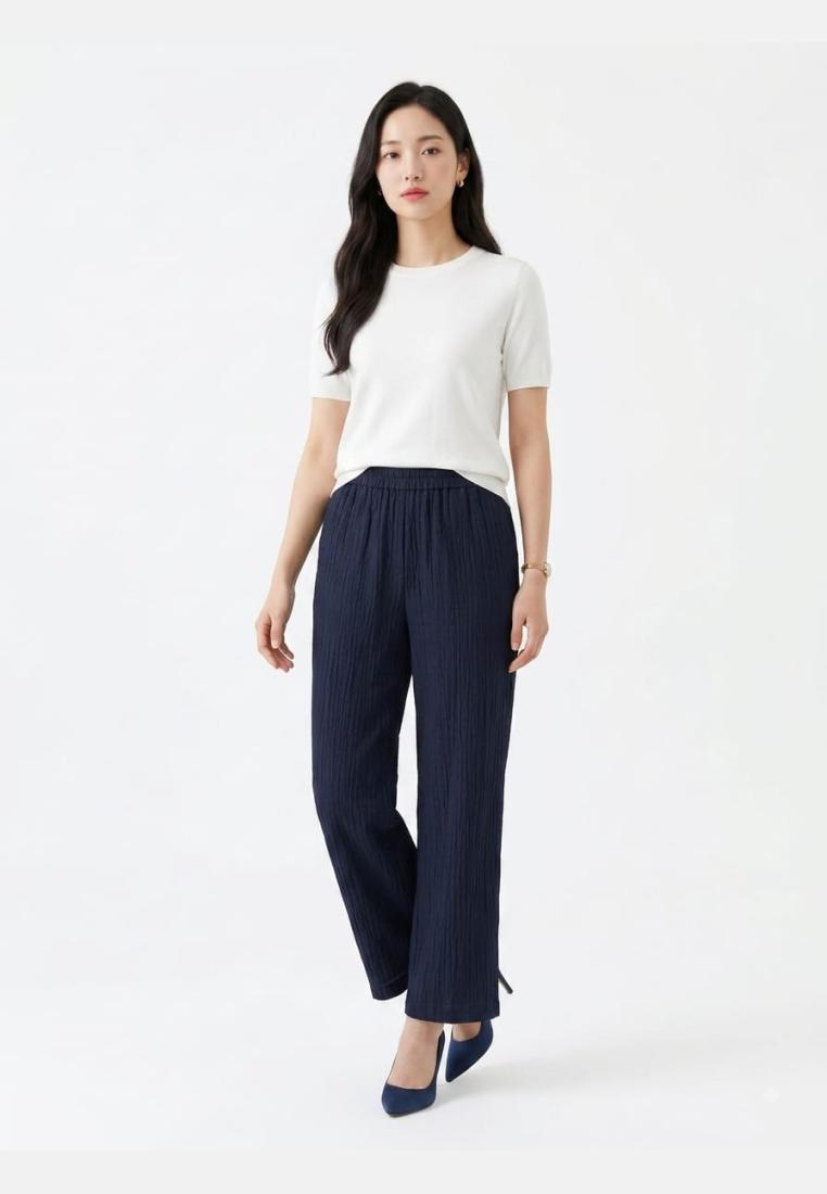 Eprise Bottom Panjang Navy SS748 | Celana Panjang Wanita