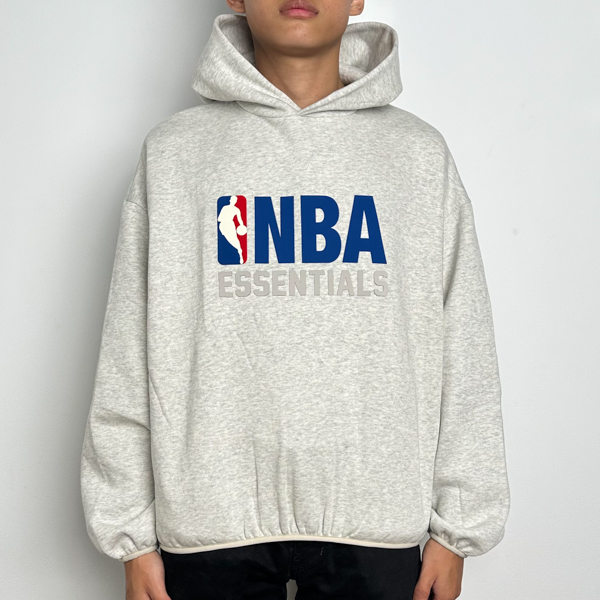 Essentials Hoodie ESSENTIALS NBA LIGHT HEATHER HOODIE 100% ORIGINAL