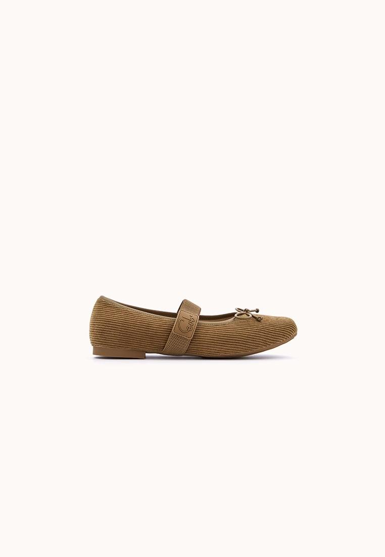 EVB* WIKA (Brown) - Sepatu Flat Wanita