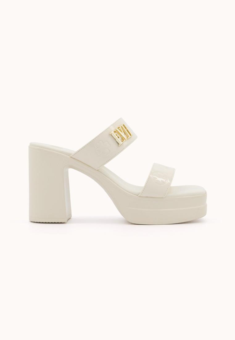 EVB* WISA (Beige) – Chunky Heels Sandal Wanita