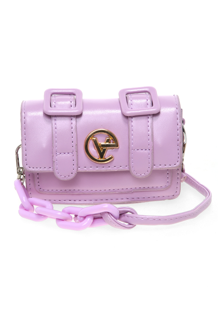Evernoon Tas Slempang Cute Design Simple Slingbags Wanita Premium Quality - Purple