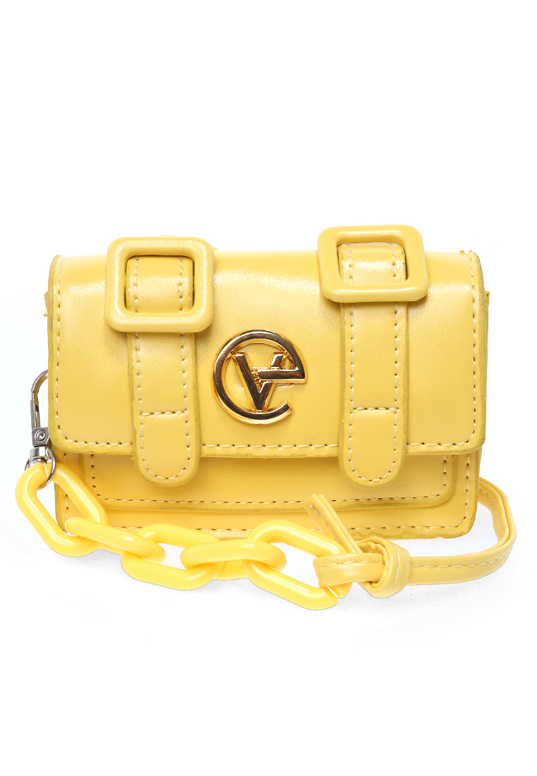 Evernoon Tas Slempang Cute Design Simple Slingbags Wanita Premium Quality - Yellow
