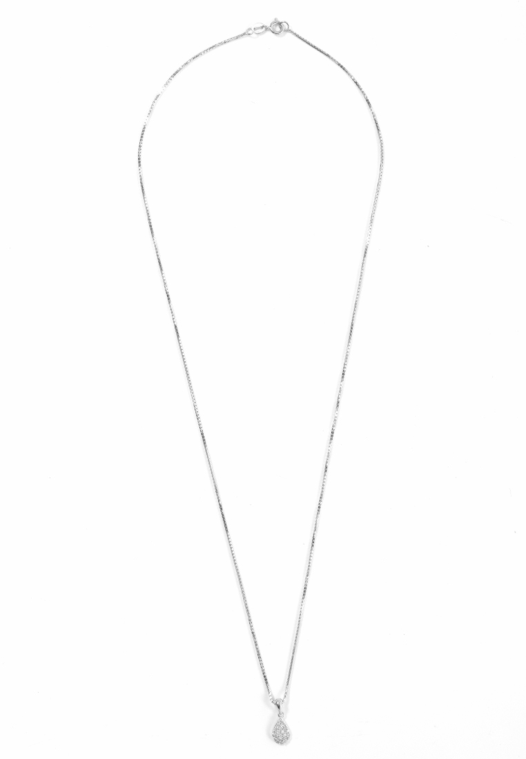 Evernoon Kalung Liontin Oval Aksesoris Wanita Design Elegant - 60