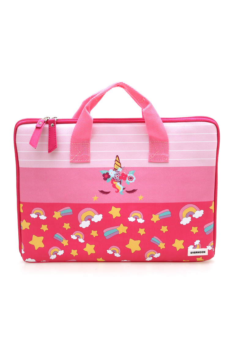 Evernoon Arsy Hand Laptop Bag Animal Picture Dan Material Berkualitas - Unicorn