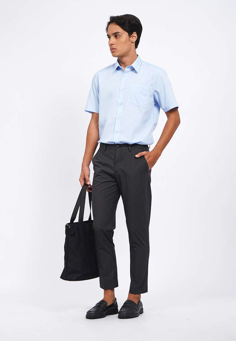 Executive Slim Fit Yarn Dyed Houndstooth Pants
