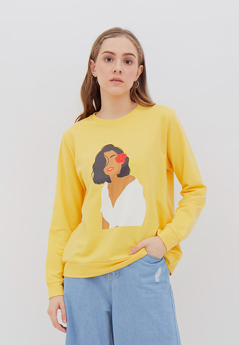 Executive Long Sleeve Graphic Sweatshirt