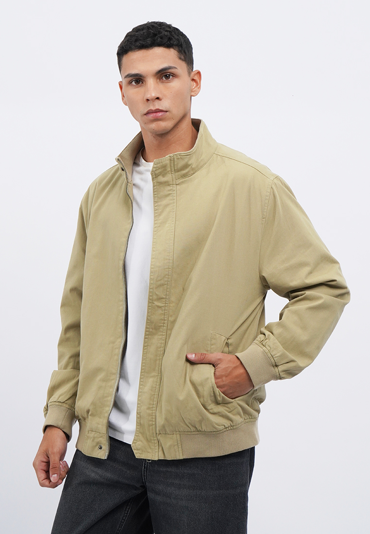 Executive Baby Canvas Harrington Jacket