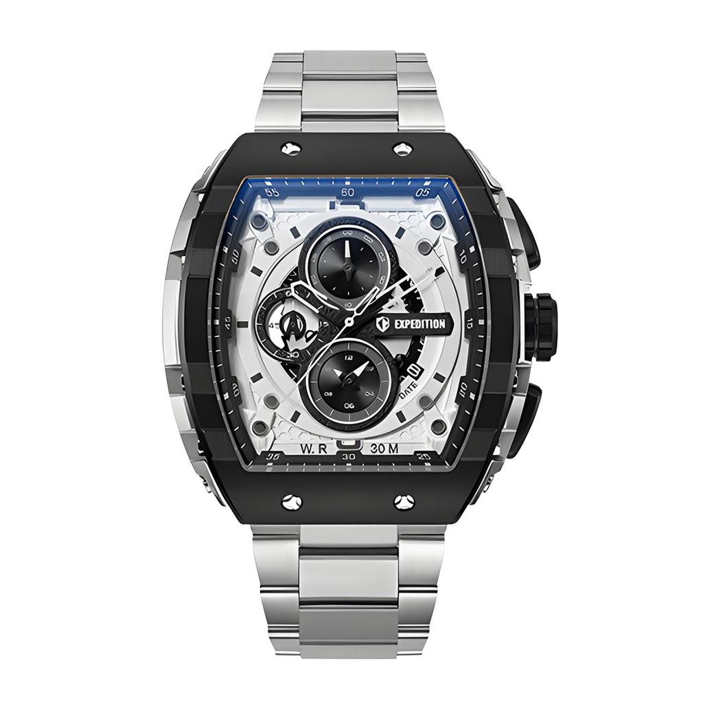 Expedition Jam Tangan Pria Expedition E 6782 MC BTBSL Stainless Steel