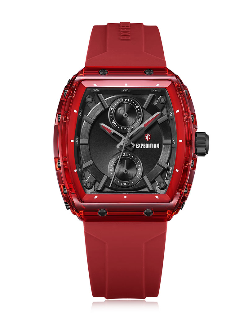 Expedition Jam Tangan Wanita Expedition E 6814 MF RIGDGRE Women Rubber Strap