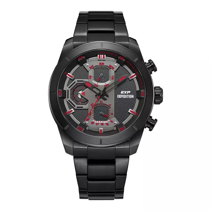 Expedition Jam Tangan Pria Expedition E 6828 MF BIPBARE Stainless Steel