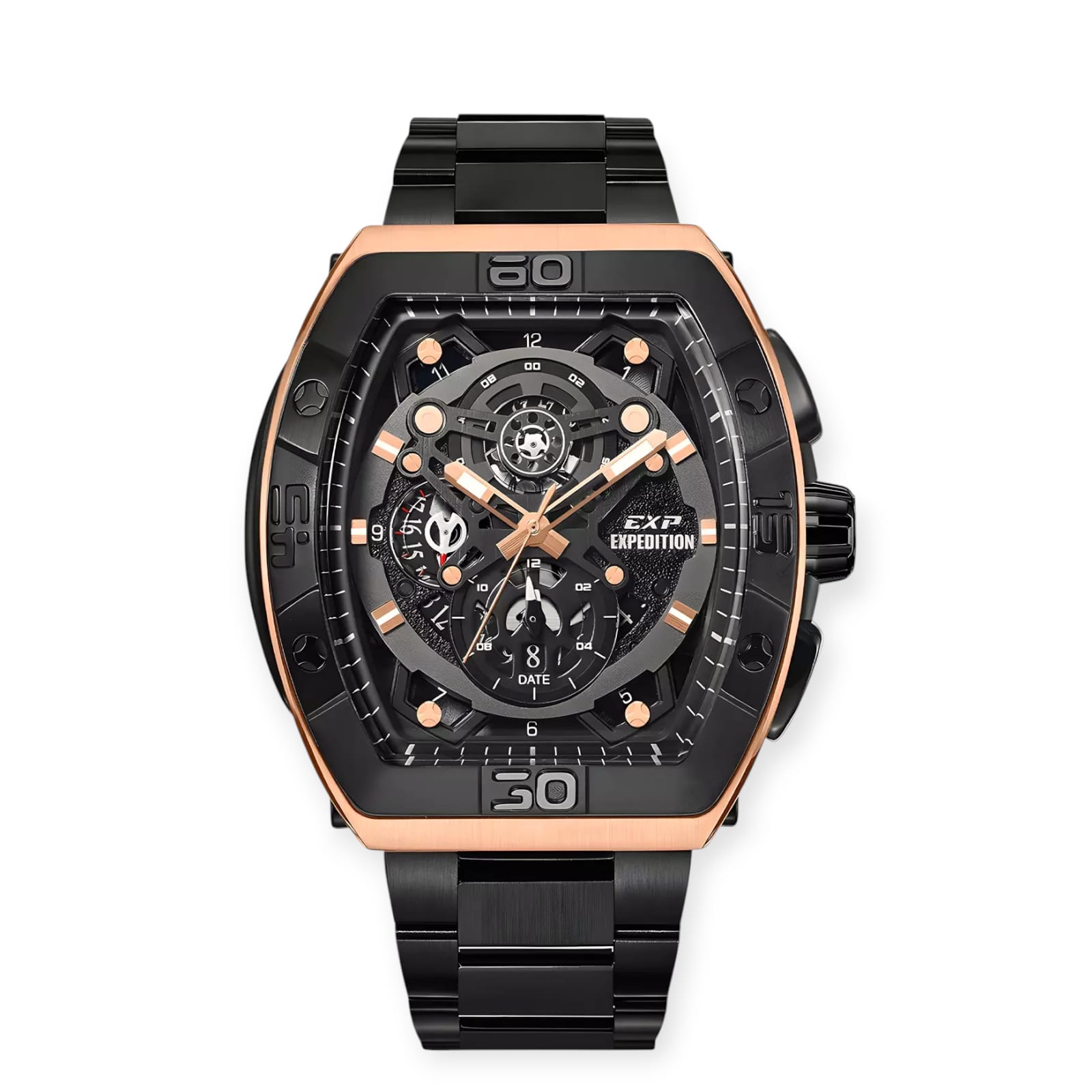 Expedition 6800 Hitam Rosegold Cowok