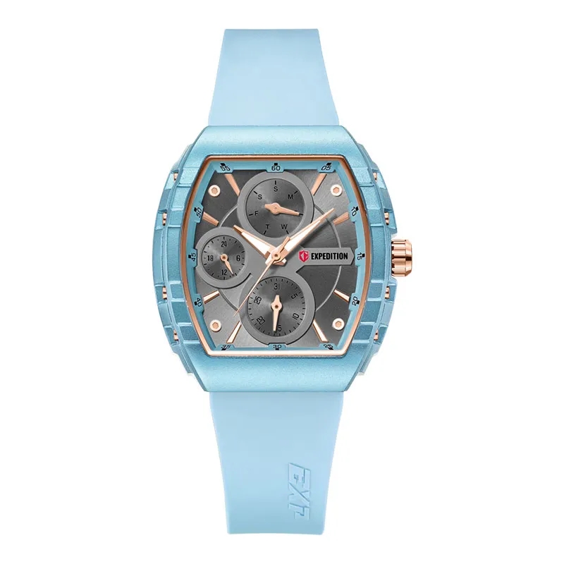 Expedition Jam Tangan Wanita Expedition E 6782 BF RRGGRLBAL Rubber Strap Women