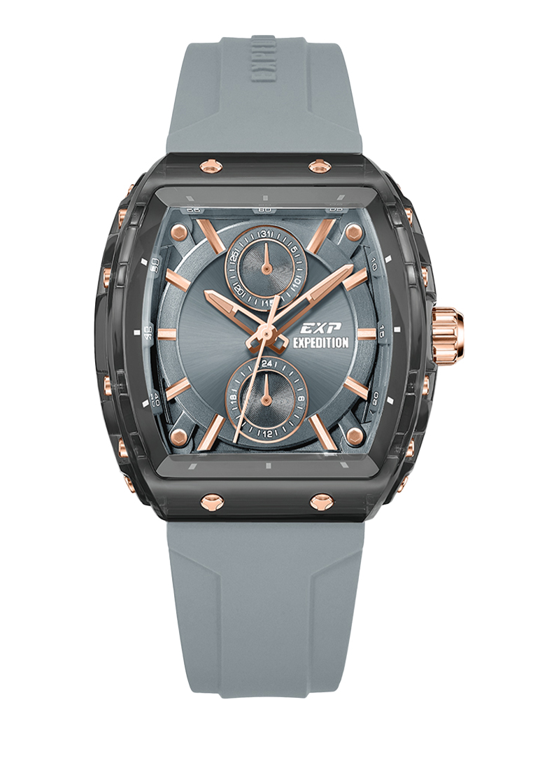 Expedition Multifunction Men E6814MFRRGDG Stainless Steel Rubber 38mm x 41mm - E6814MFRRGDG