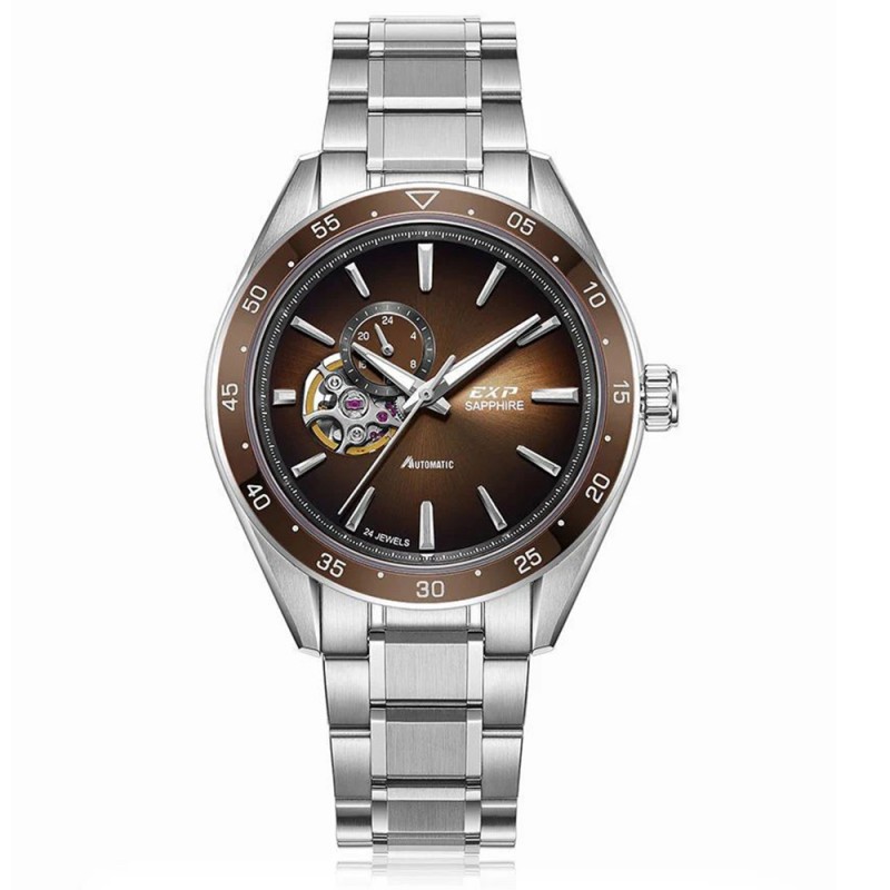Expedition 6858 Automatic Silver Brown MABTNBO Special Box Storage