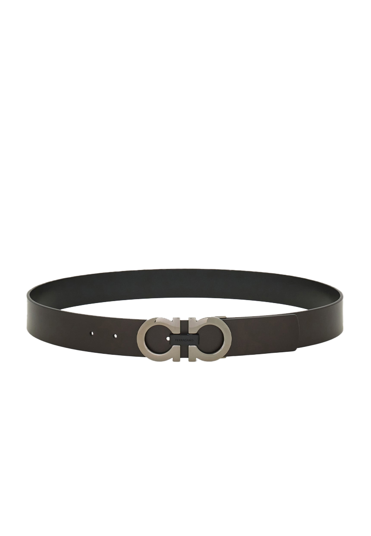 Ferragamo Men's Waist Belt in Brown 678783 776310