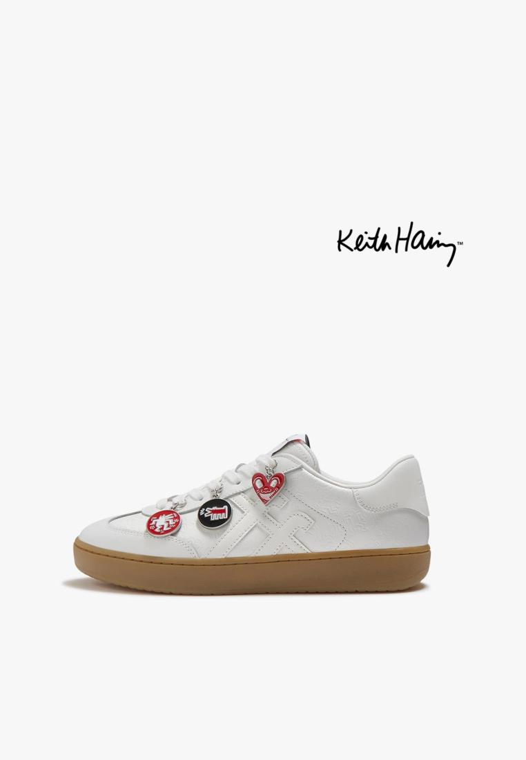 Fitflop DASH | KEITH HARING Charm Trainers - Urban White