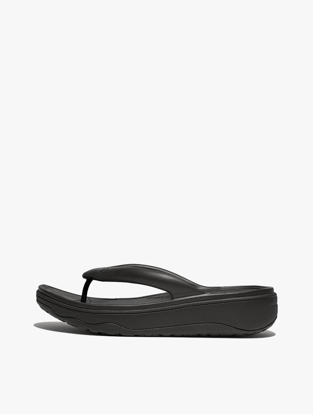 Fitflop Relieff Recovery Toe-Post Sandals- Black
