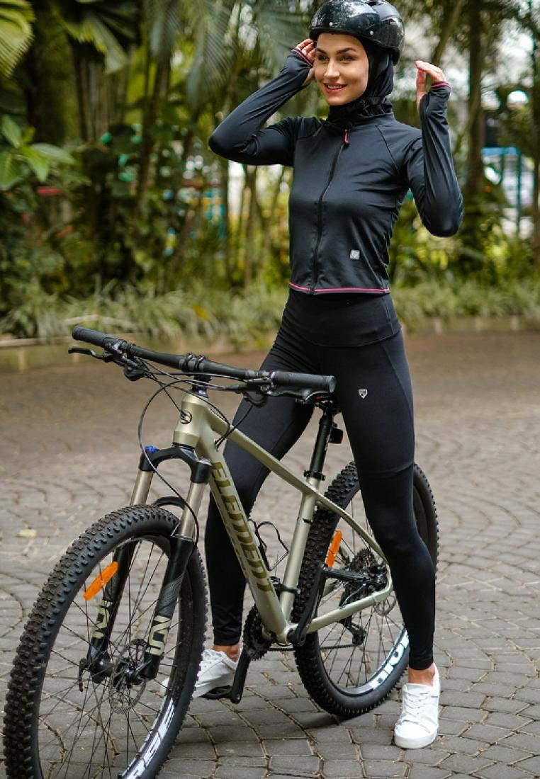 FITWEAR - AURELIA JUMBO SPORT LEGGING PART II - BLACK