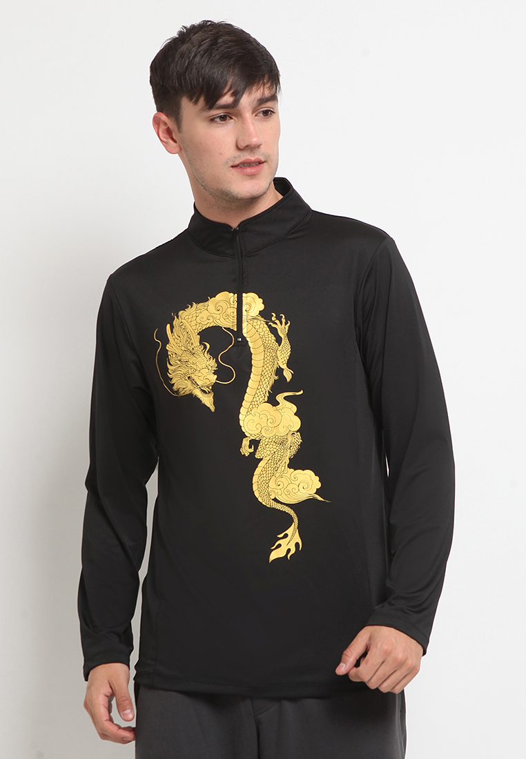 Flexzone Long Sleeves CNY Imlek Edition Black Gold