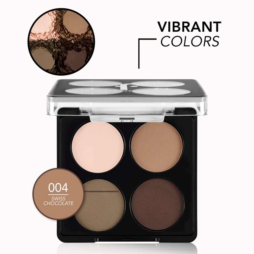 Flormar Color Eyeshadow Palette - 004 Swiss Chocolate