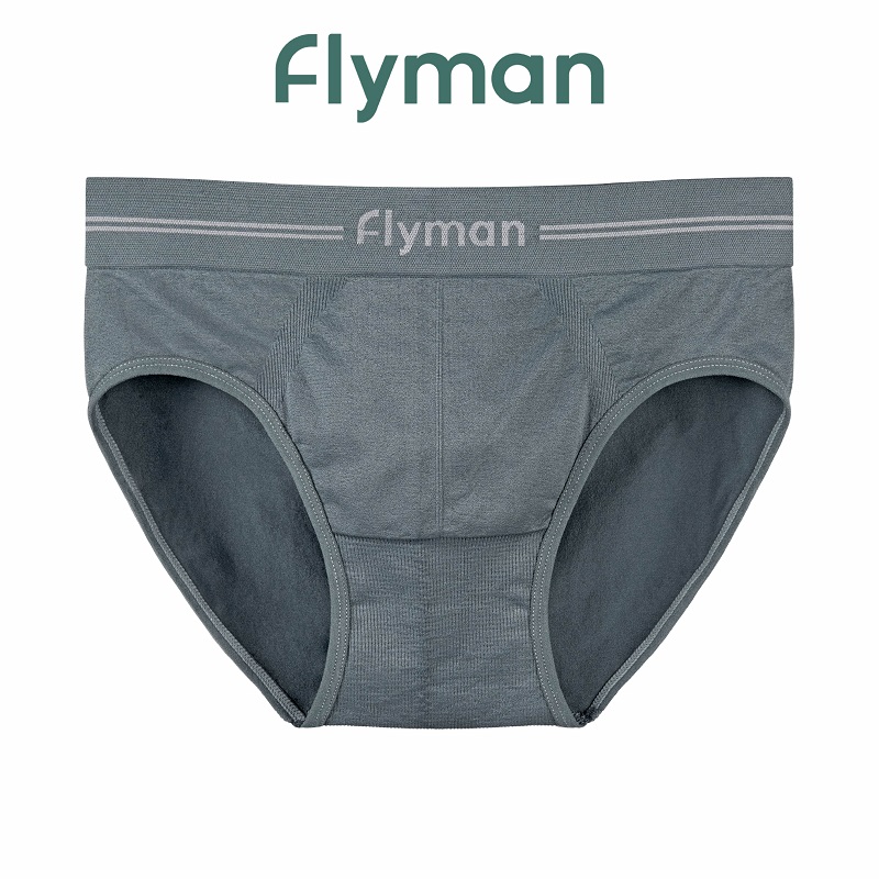 Flyman Celana Dalam Pria Brief Seamles Knitt CD Pria Segitiga Rajut 1 Pcs FM 3431