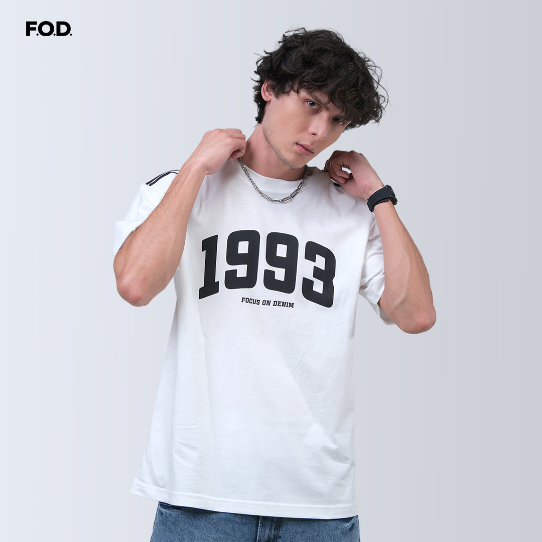 FOD Kaos Unisex 1993 Offwhite