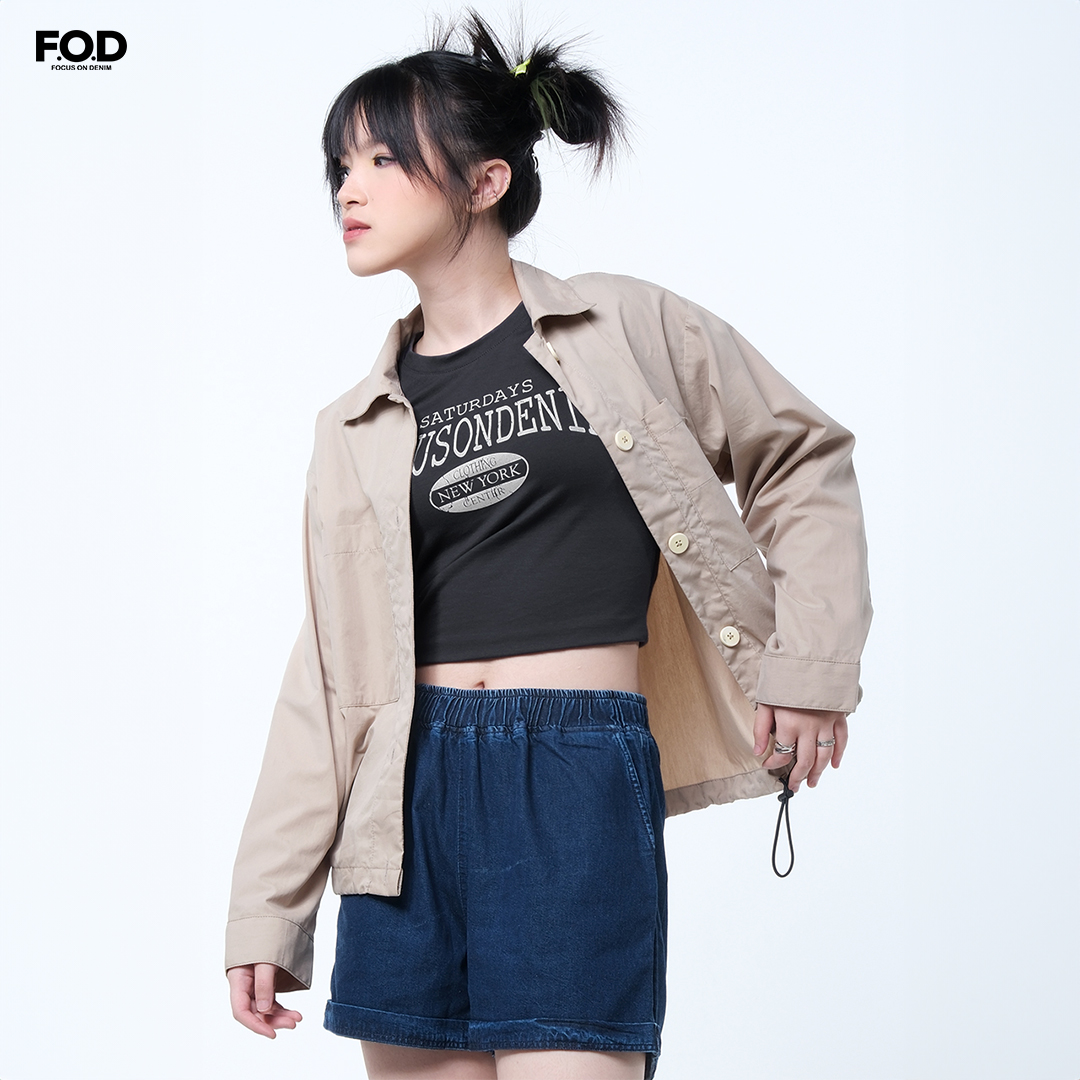 FOD Kemeja Wanita Hani Khaki