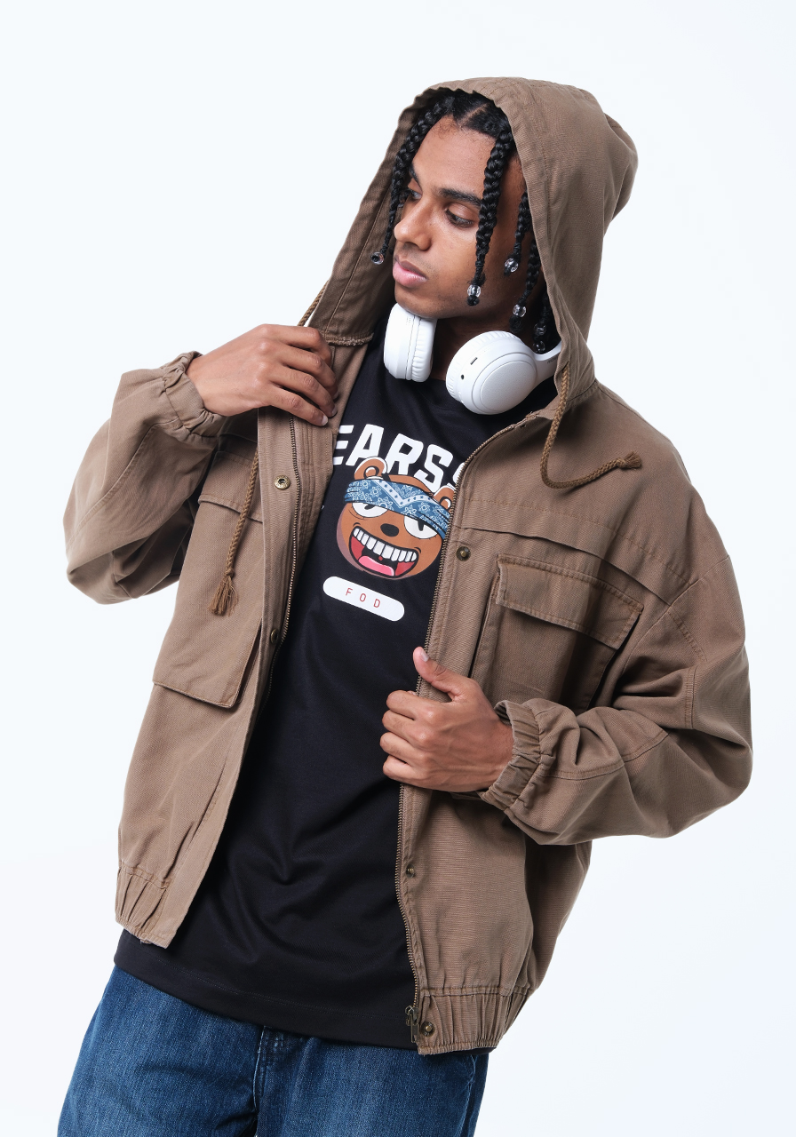 FOD Jaket Pria Axel Brown