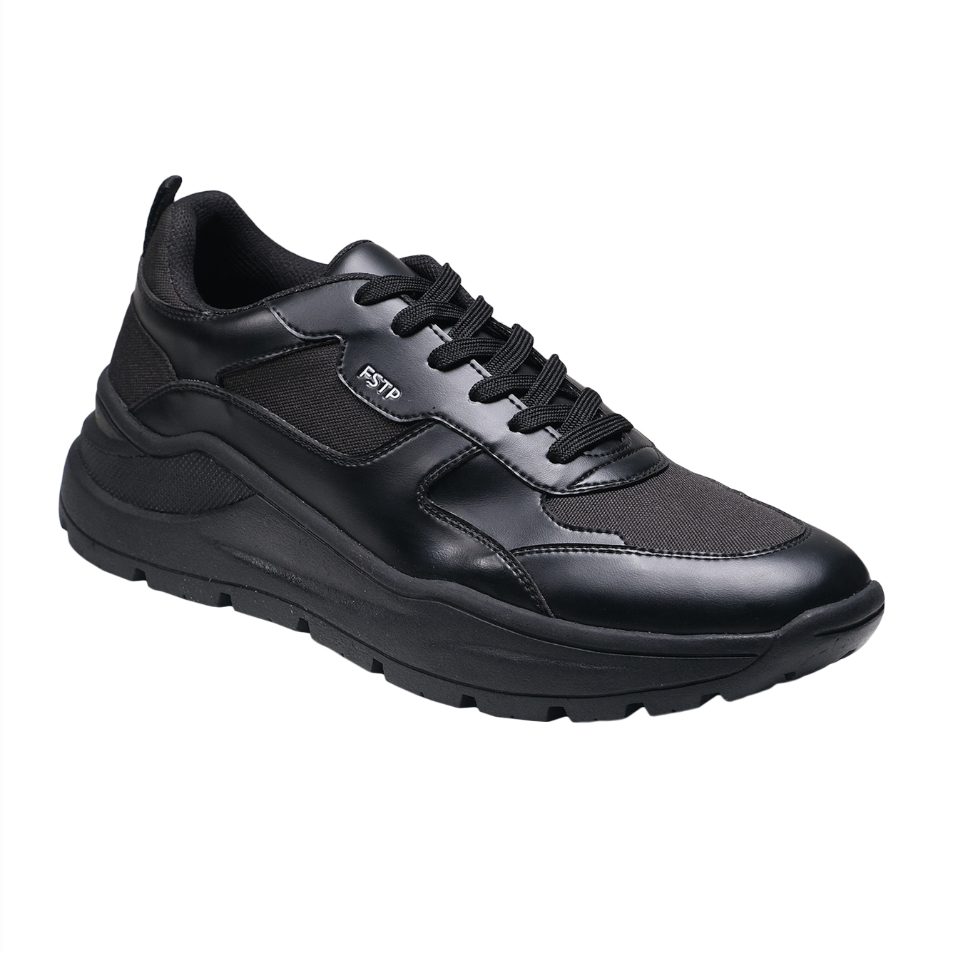 Foot Step Footstep Footwear Sepatu Pria Casual Perwira Prabu - Black Original Shoes