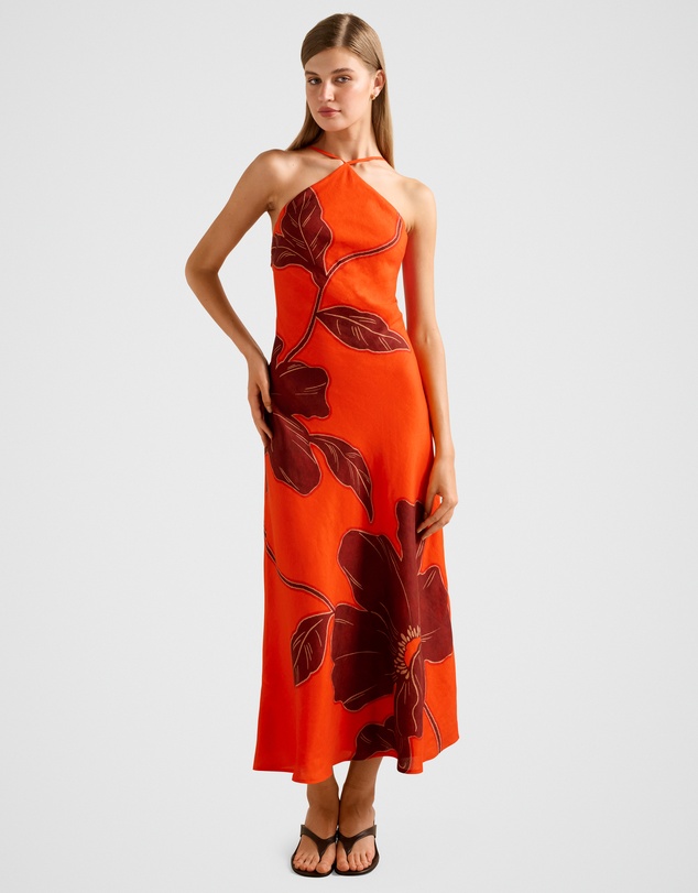 Forever New Nova Arrow Neck Maxi Dress