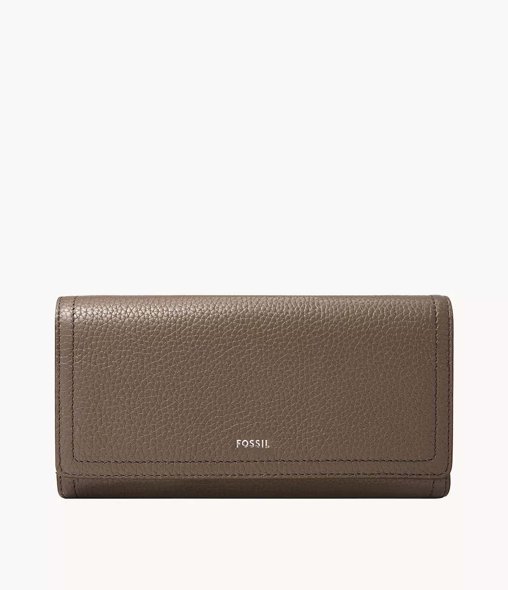 Fossil Logan Flap Smoke Dompet Wanita SL7833-793