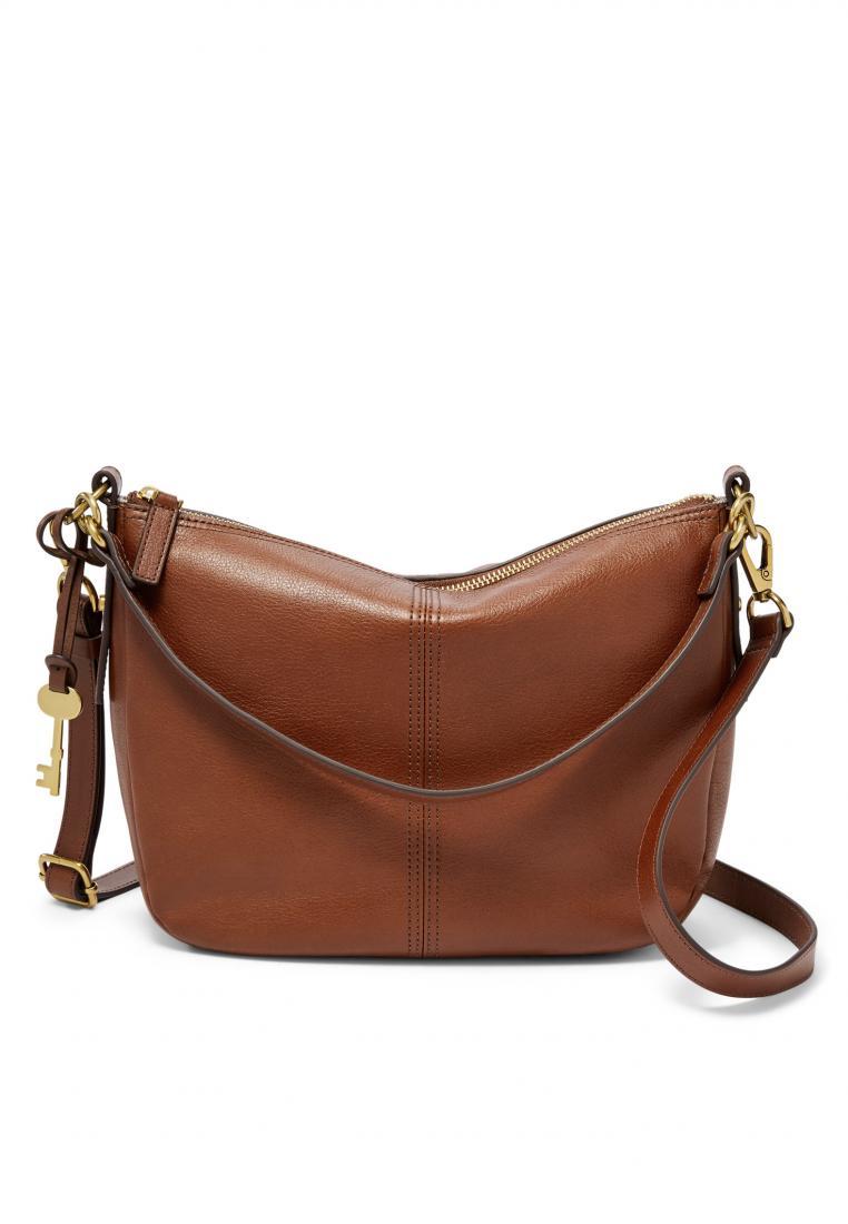 Fossil Jolie Crossbody Brown Leather - ZB7716-200