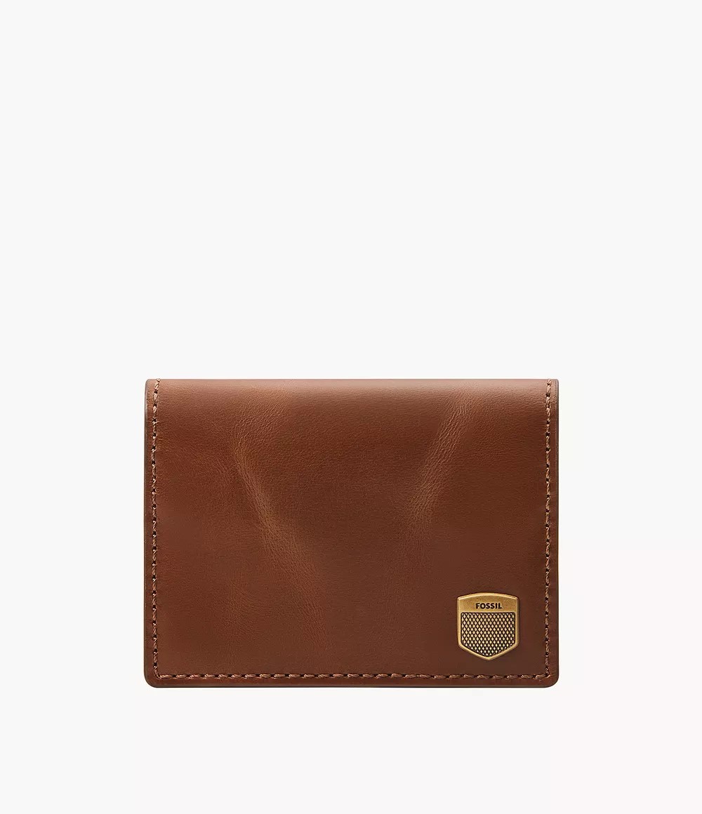 Fossil New Group Card Brown Dompet Pria Kartu ML4646-200