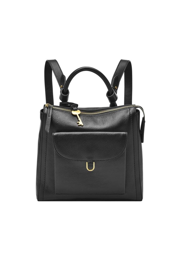Fossil Parker Small Backpack Tas Ransel Wanita Black Hitam ZB1797-001