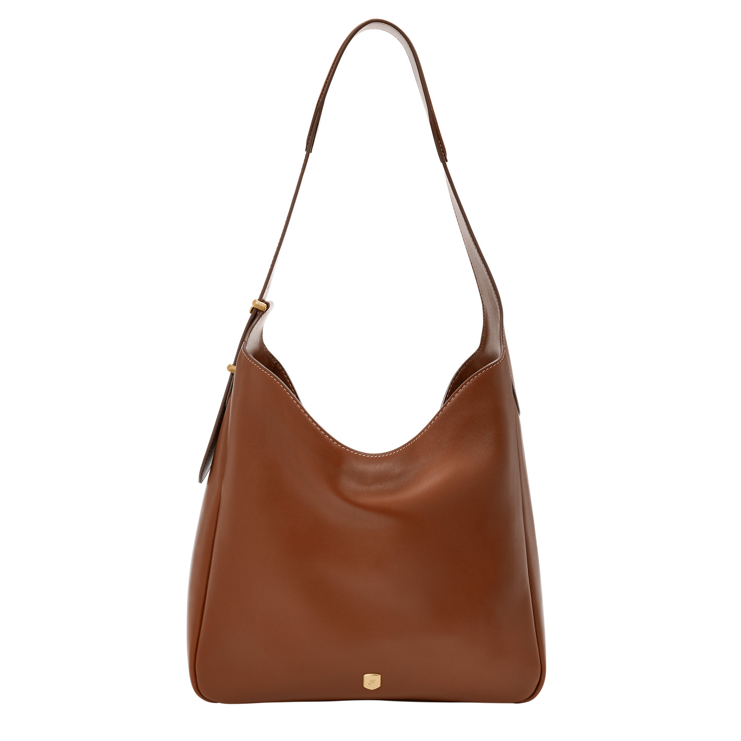 Fossil Harwell Leather Wallet Crossbody Bag Medium Brown Tas Wanita - ZB11091-200