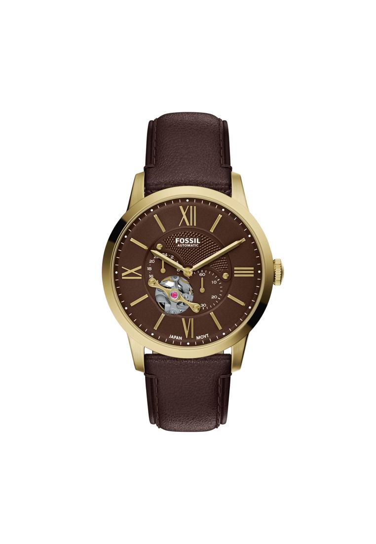 Fossil Townsman Automatic Brown Leather 44mm Jam Tangan Pria ME3286